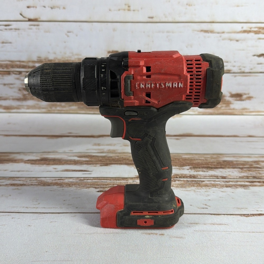 CRAFTSMAN V20 Cordless 1/2‑in Drill/Driver CMCD700 Tool Only – Used